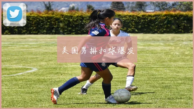 美国男排扣球爆发